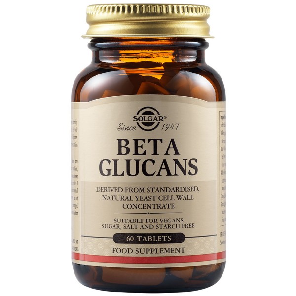 Solgar Beta Glucans 60 Tablets.