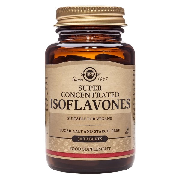 Solgar Super Concentrated Isoflavones 30 Tablets.