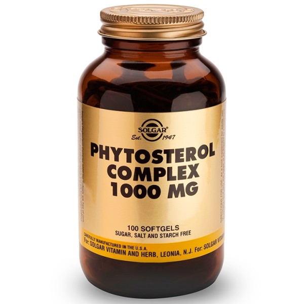 Solgar Phytosterol Complex 1000mg 100 Softgels.