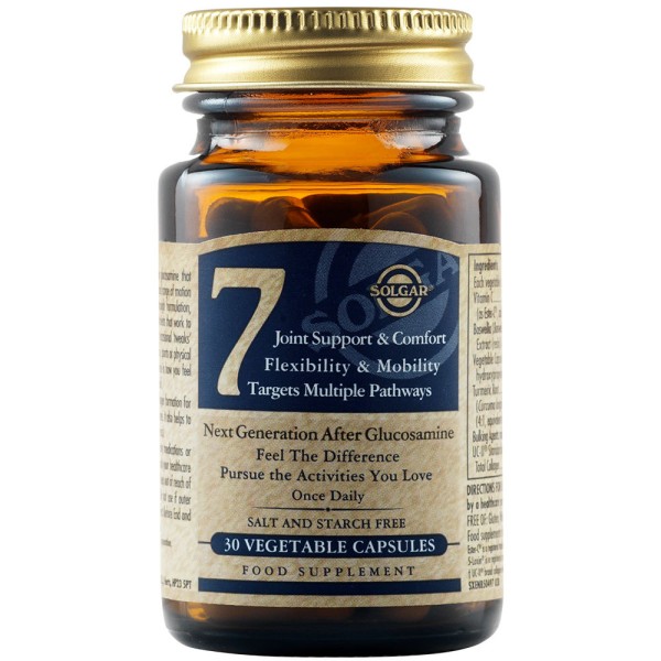 Solgar 7 30 Vegetable Capsules.