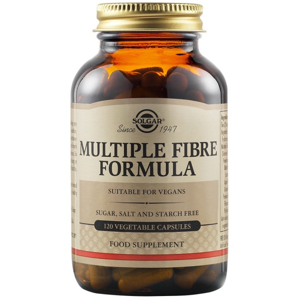 Solgar Multiple Fibre Formula 120 Vegetable Capsules.