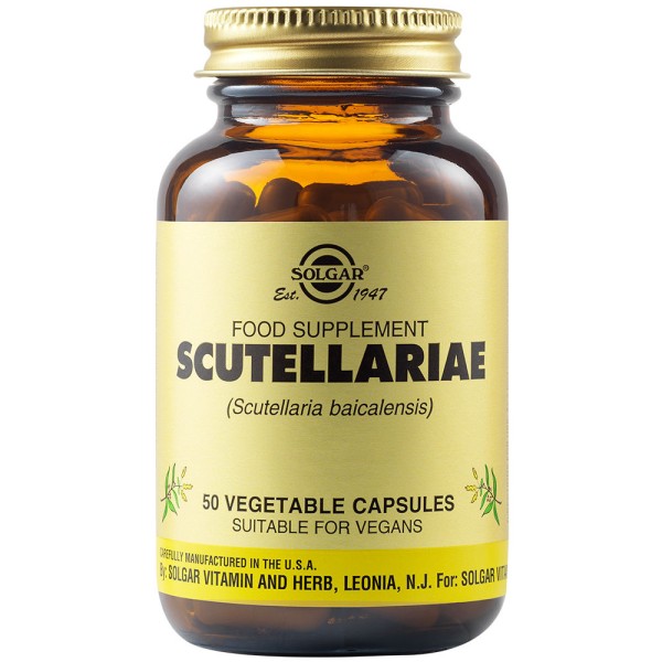 Solgar Scutellariae 50 Vegetable Capsules.