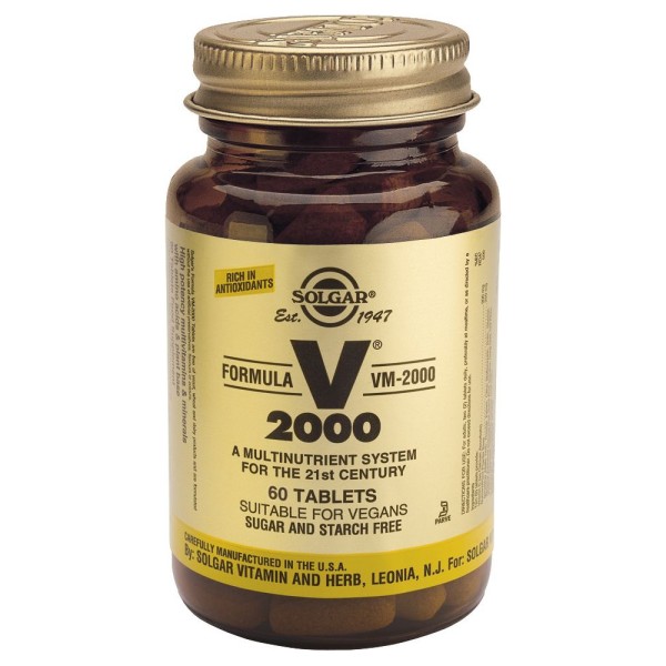 Solgar Formula VM-2000 60 Tablets.