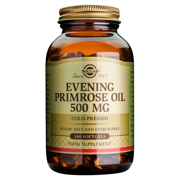 Solgar Evening Primrose Oil 500mg 180 Softgels.