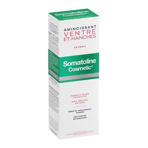 Somatoline Cosmetic Slimming Tummy And Hips Cryogel 250ml (Αδυνάτισμα στην Περιοχή της Κοιλιάς & των Γοφών)