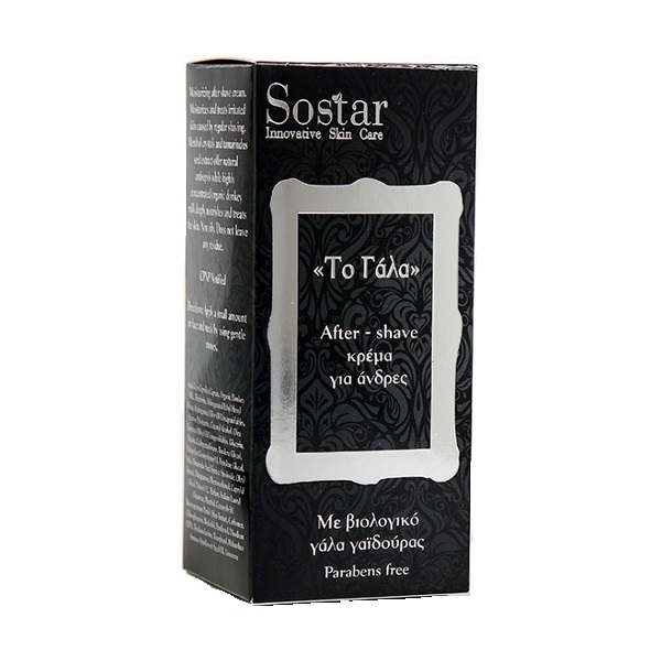 Sostar <<Το Γάλα>> After shave 50ml