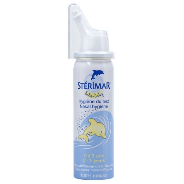 Sterimar Nasal Hygiene Baby 100ml (Διάλυμα Θαλασσινού νερού 0-3 ετών)