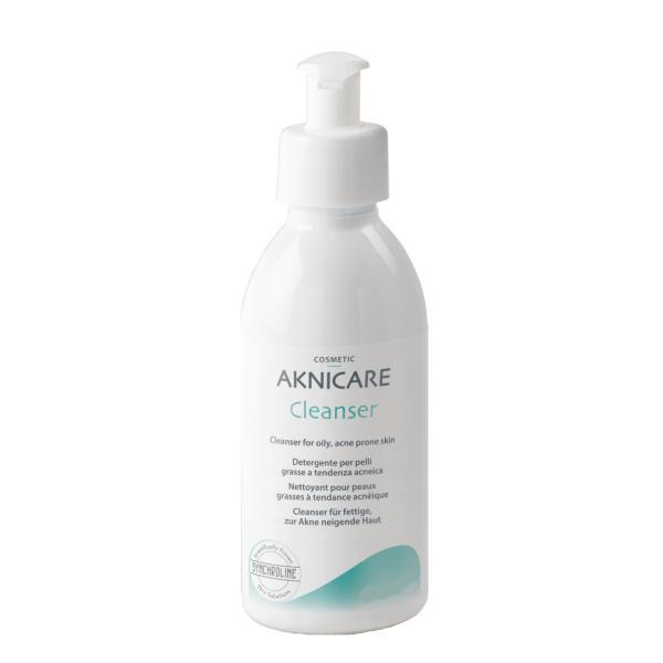 Synchroline Aknicare Cleanser (Cleanser for oily, Acne Prone Skin) 500ml (Καθαριστικό για Λιπαρό Δέρμα με Τάση Ακμής) Promo Pack