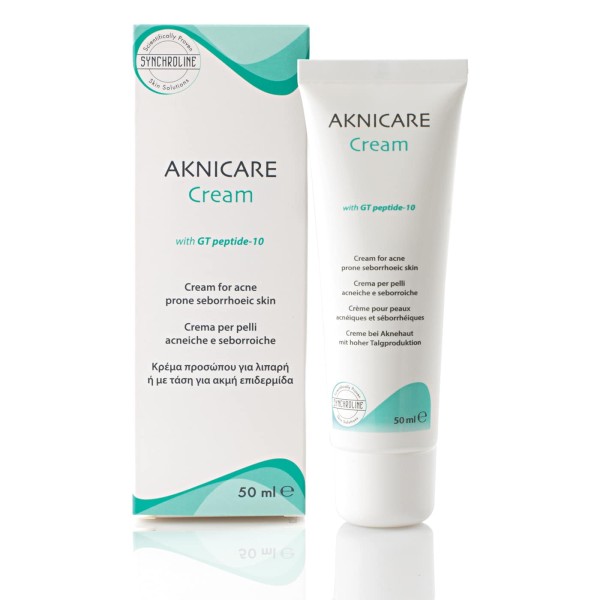 Synchroline Aknicare Cream with GT Peptide-10 50ml 