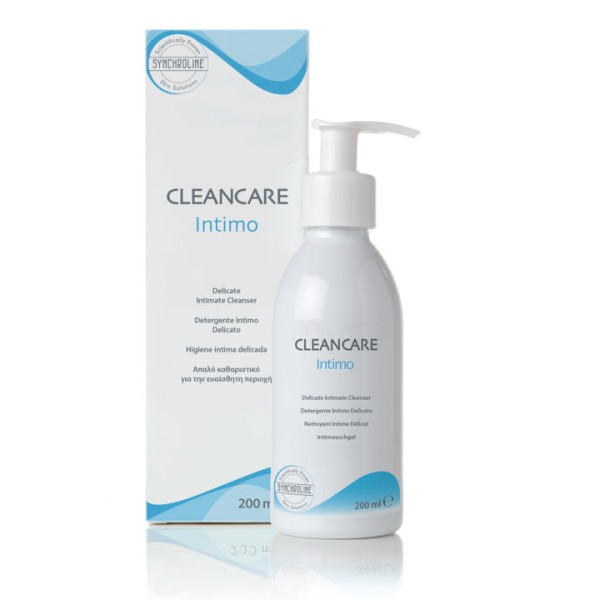 Synchroline Cleancare Intimo 200ml (Απαλό Καθαριστικό Για Την Ευαίσθητη Περιοχή)