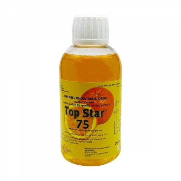 TOP Star Διάλυμα Γλυκόζης 75 g / 200 ml
