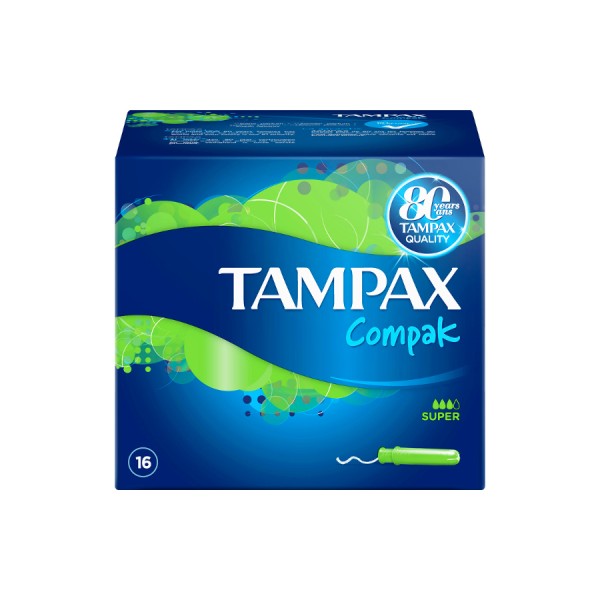 Tampax Compak Super 16τεμαχια