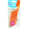 TePe Interdental Brush Angle No.1 Orange 0.45mm 6pcs (Mεσοδόντιο Βουρτσάκι με Μακριά Λαβή & Κεκλιμένη Κεφαλή)