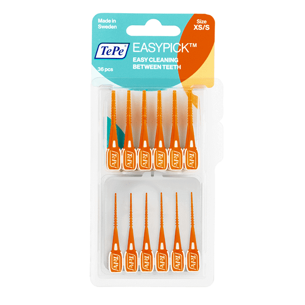 TePe EasyPick XS/S Toothpicks 36pcs (Ελαστική Οδοντογλυφίδα)