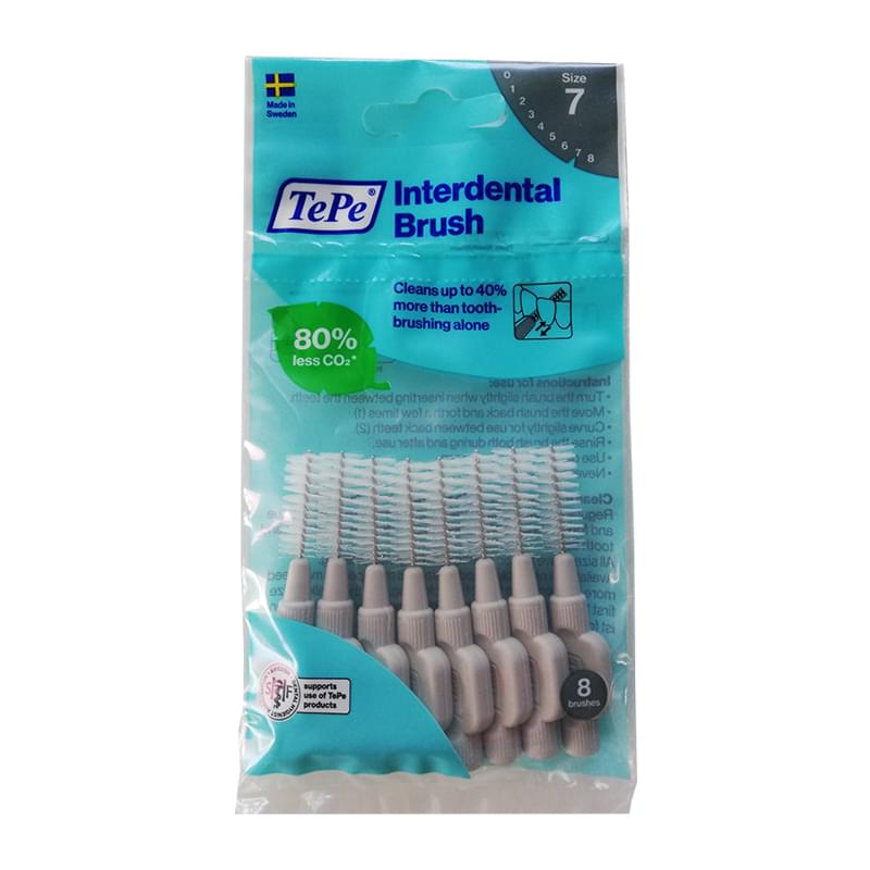 TePe Interdental Brush Original No.7 Grey 1,3mm 8pcs (Μεσοδόντια Βουρτσάκια) TePe Interdental Brush Original No.7 Grey 1,3mm 8pcs (Μεσοδόντια Βουρτσάκια)