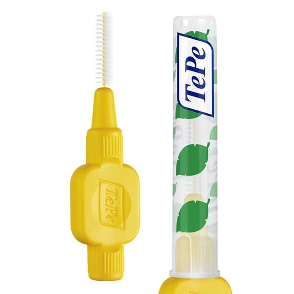 TePe Interdental Brush Original No.4 Yellow 0,7mm 8pcs (Μεσοδόντια Βουρτσάκια)