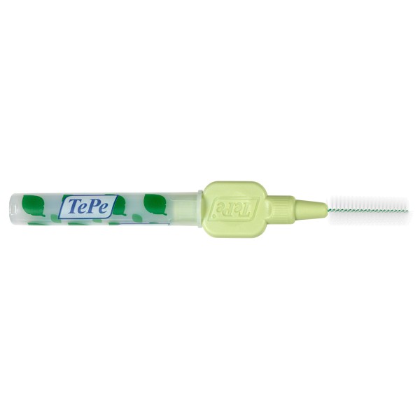 TePe Interdental Brush Extra Soft No.5 Green 0,8mm 8pcs (Μεσοδόντια Βουρτσάκια x-soft)