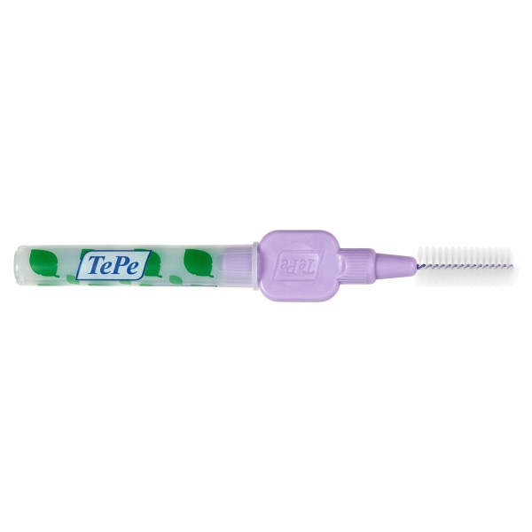 TePe Interdental Brush Extra Soft No.6 Purple 1,10mm 8pcs (Μεσοδόντια Βουρτσάκια x-soft)