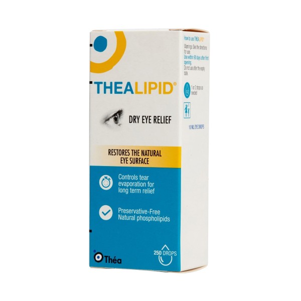 Thealipid Drops 10ml (Λιπαντικές Oφθαλμικές Σταγόνες)