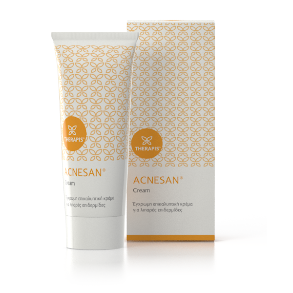 Therapis Acnesan Cream 75ml (Έγχρωμη επικαλυπτική κρέμα για λιπαρές επιδερμίδες)