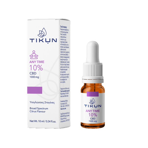 Tikun Any Time 10% CBD 1000mg 10ml