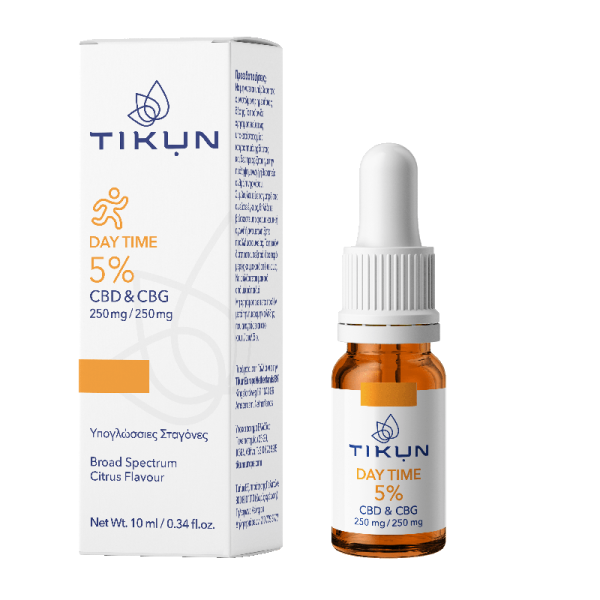 Tikun Day Time 5% CBD&CBG 250/250mg 10ml