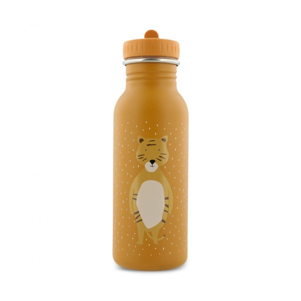 Trixie Bottle 500ml Mr. Tiger (Μπουκάλι-Παγούρι από Ανοξείδωτο Ατσάλι με Στόμιο)