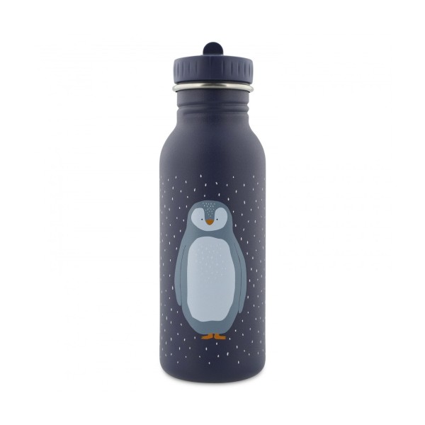 Trixie Bottle 500ml Mr. Penguin (Μπουκάλι-Παγούρι από Ανοξείδωτο Ατσάλι με Στόμιο)