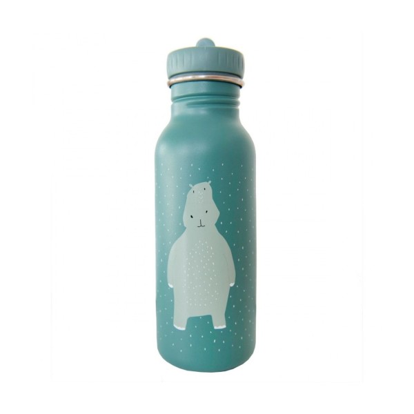 Trixie Bottle 500ml Mr. Hippo (Μπουκάλι-Παγούρι από Ανοξείδωτο Ατσάλι με Στόμιο)