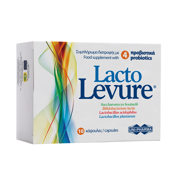 Uni-Pharma Lacto Levure 10κάψουλες