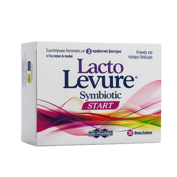 Uni-Pharma Lacto Levure Symbiotic Start 20sticks