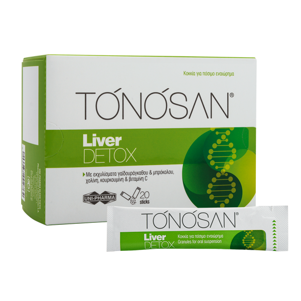 Uni-Pharma Tonosan Liver DETOX 20sticks