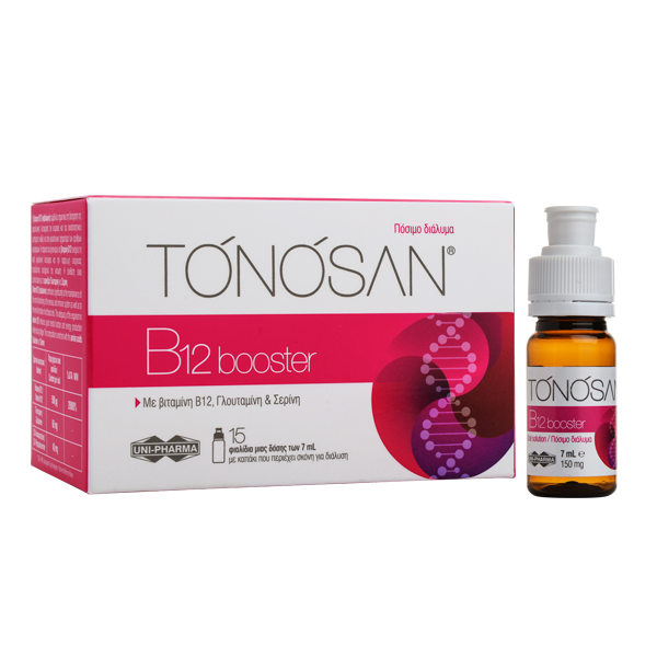 Uni-Pharma Tonosan B12 Booster 15X7ml