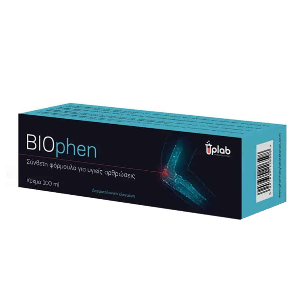 Uplab BIOphen Cream 100ml (Κρέμα για Μυϊκούς Πόνους & Αρθρώσεις)