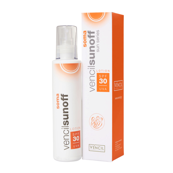 Vencil Sun Sunoff Soma Lotion Spf30 3y+ 150ml (Αντιηλιακή Λοσιόν Σώματος)