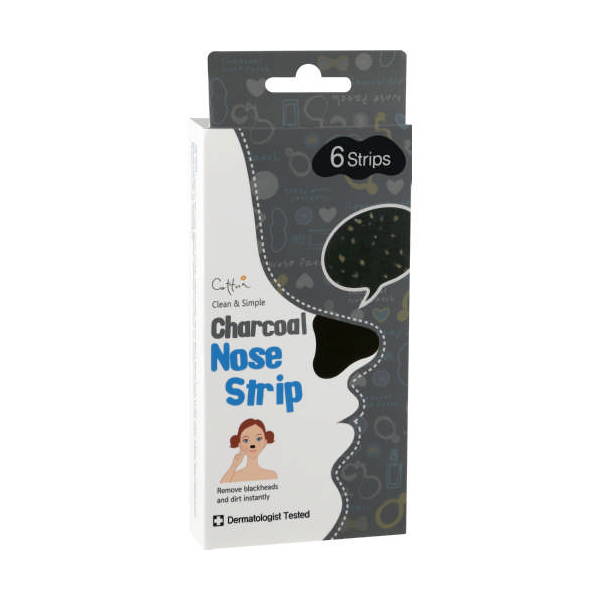 Vican Cettua Clean & Simple Charcoal Nose Strip 6τεμάχια