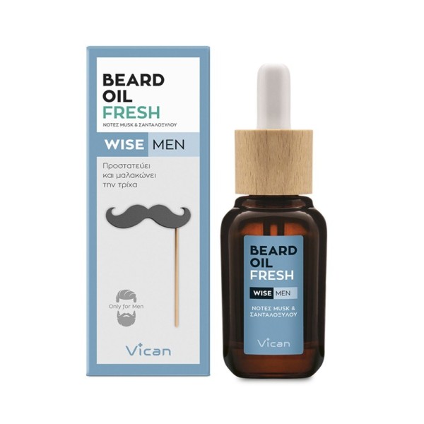 Vican Wise Men - Beard Oil Fresh 30ml