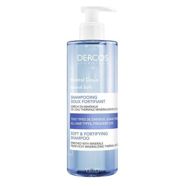 Vichy Dercos Mineral Suave (απαλό σαμπουάν) 400ml