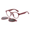 VisualCare Reading Glasses/Sunglasses +1,00 3013 Μπορντό 1pc (Γυαλιά Διαβάσματος / Ηλίου)