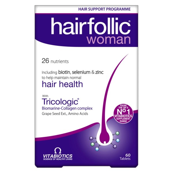 Vitabiotics Hairfollic Woman 60tabs