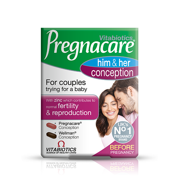 Vitabiotics Pregnacare Him & Her Conception 2x30tabs