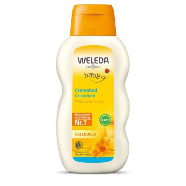 Weleda Baby Cream Bath 200ml (Κρεμόλουτρο Καλεντουλας για Μωρά και Παιδιά)