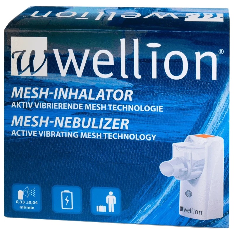 Wellion Mesh-Nebulizer Ref: WELL20-03 (Φορητός Νεφελοποιητής) Wellion Mesh-Nebulizer Ref: WELL20-03 (Φορητός Νεφελοποιητής)
