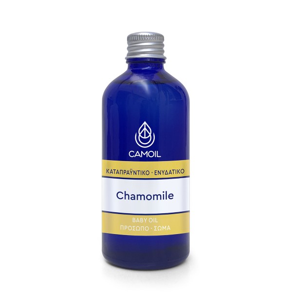 Zarbis Camoil Johnz [Herbal Oils] Chamomile Baby Oil 100ml (Έλαιο Χαμομηλιού)