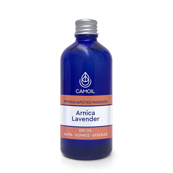 Zarbis Camoil Johnz [Herbal Oils] Natural Arnica Oil 100ml (Μυοχαλαρωτικό Ξηρό Έλαιο Άρνικας)