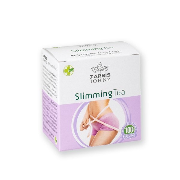 Zarbis Camoil Johnz (Ροφήματα) Slimming Tea 10bags x 1,2gr (Φυτικό μίγμα Πράσινου Τσαγιού & Λουΐζας που Βοηθά Δραστικά στην Απώλεια Βάρους)